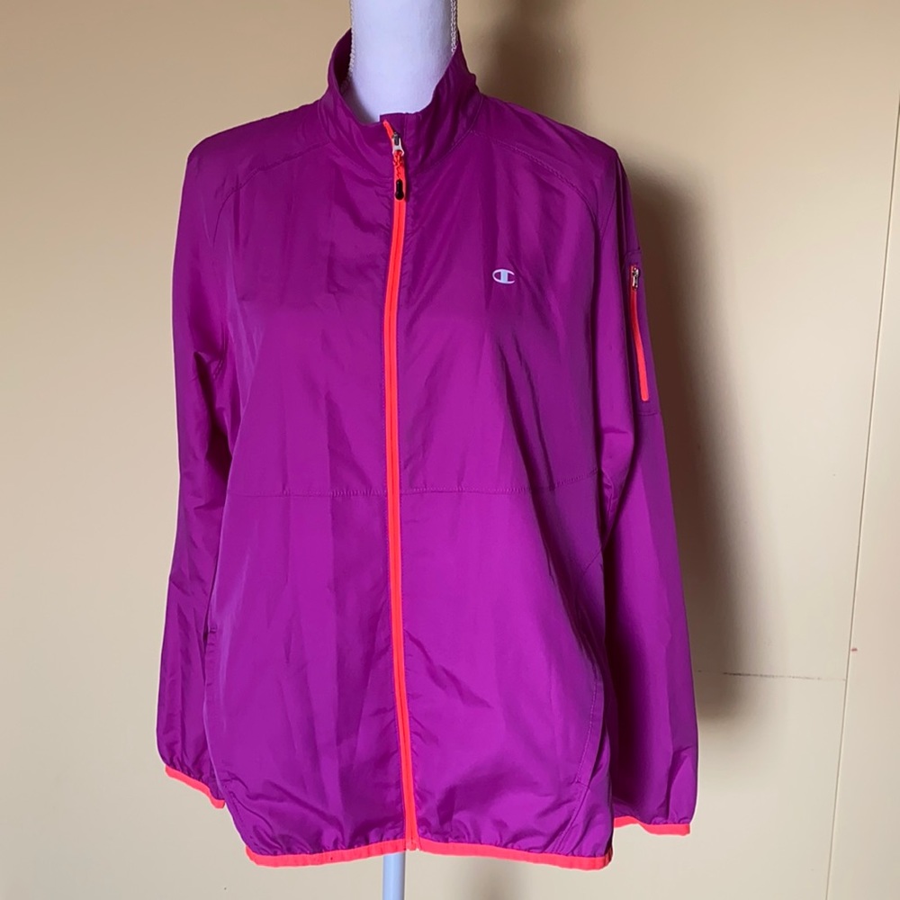Champion elite purple sport  jacket size L